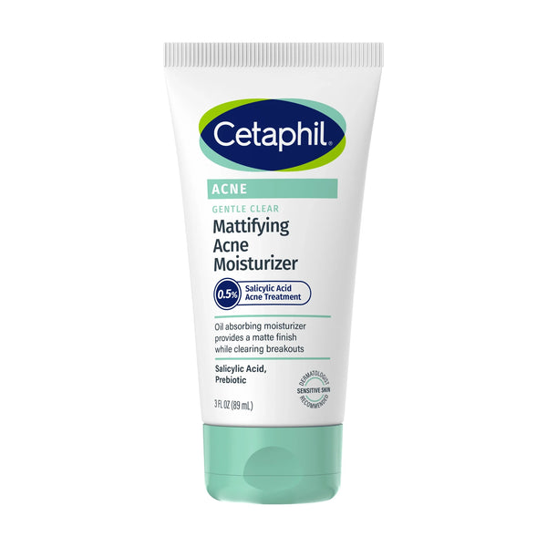 Cetaphil Gentle Clear Mattifying Acne Moisturizer 3 fl oz - New