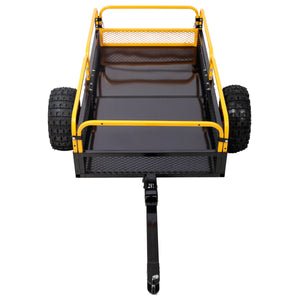 Heavy-Duty Tow-Behind Dump Cart