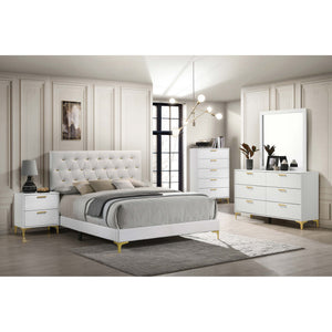 Karena - Rectangular 5 Drawer Chest - White