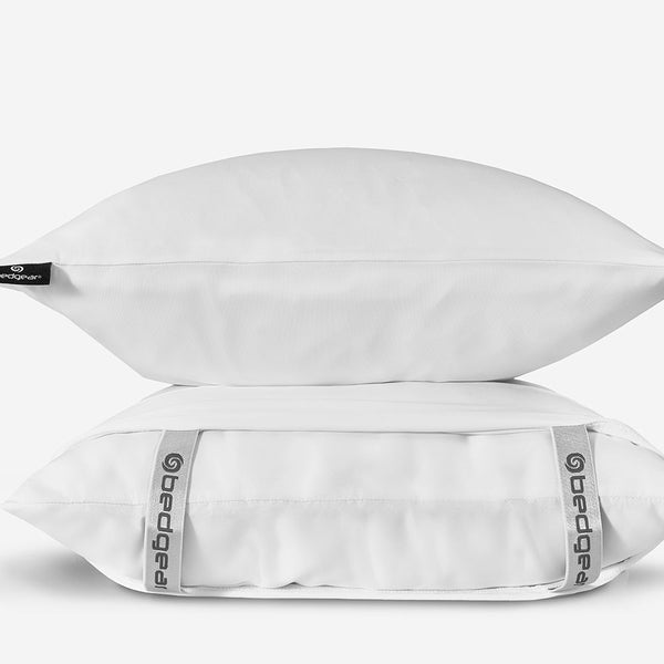 BedGear Ver-Tex Pillowcase 2pc Set, Bright White, King