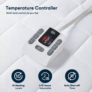 1-Piece Full Heated Mattress Pad