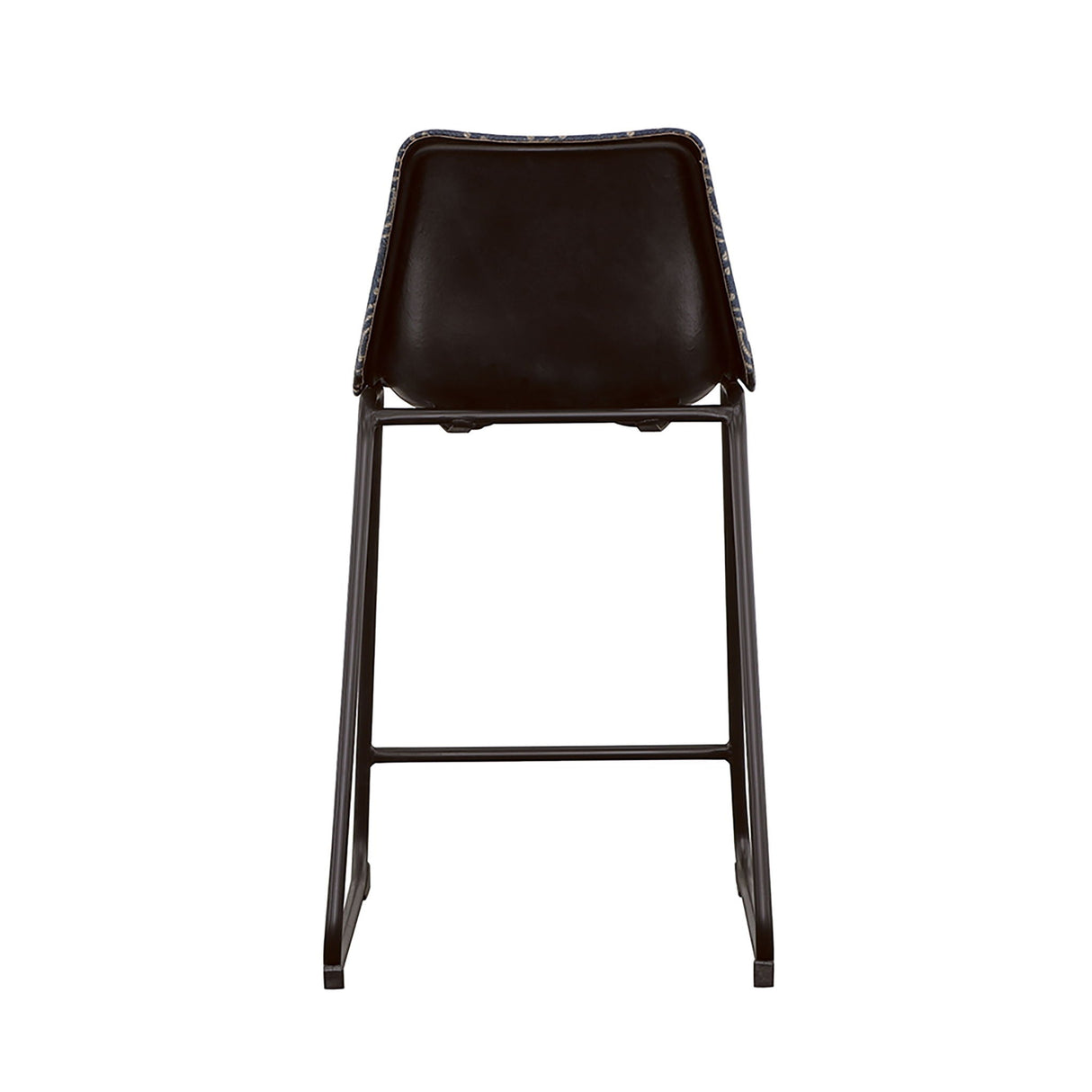 Claire - Canvas Upholstered Counter Chair (Set of 2) - Blue