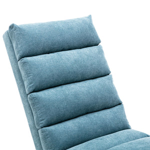 Massage Chaise Lounge Indoor With Remote Control, Ergonomic Electric Massage Lounger