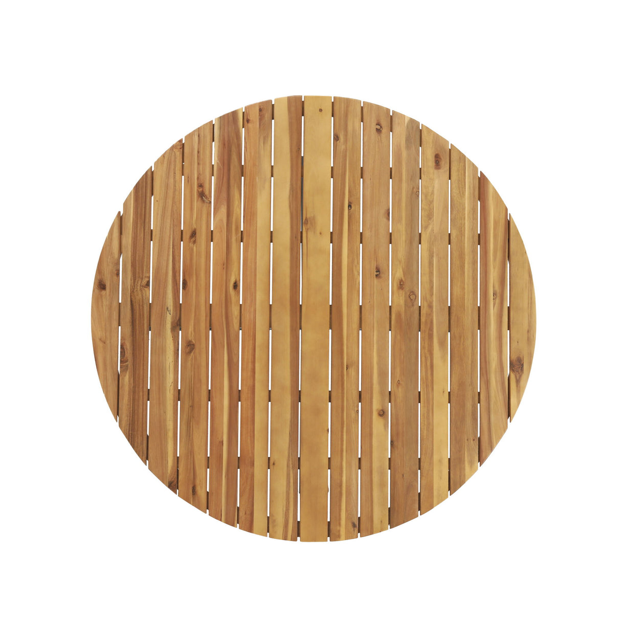 Outdoor Dining Table - Teak / Black