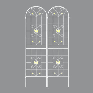 Garden Metal Trellis Rustproof Trellis For Climbing Plants Outdoor Flower Support