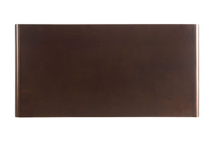 Christa - Sofa Table - White / Espresso