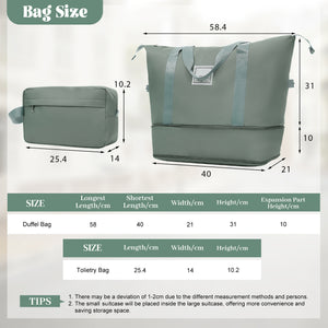 6 Piece Lightweight Hardshell Luggage Set