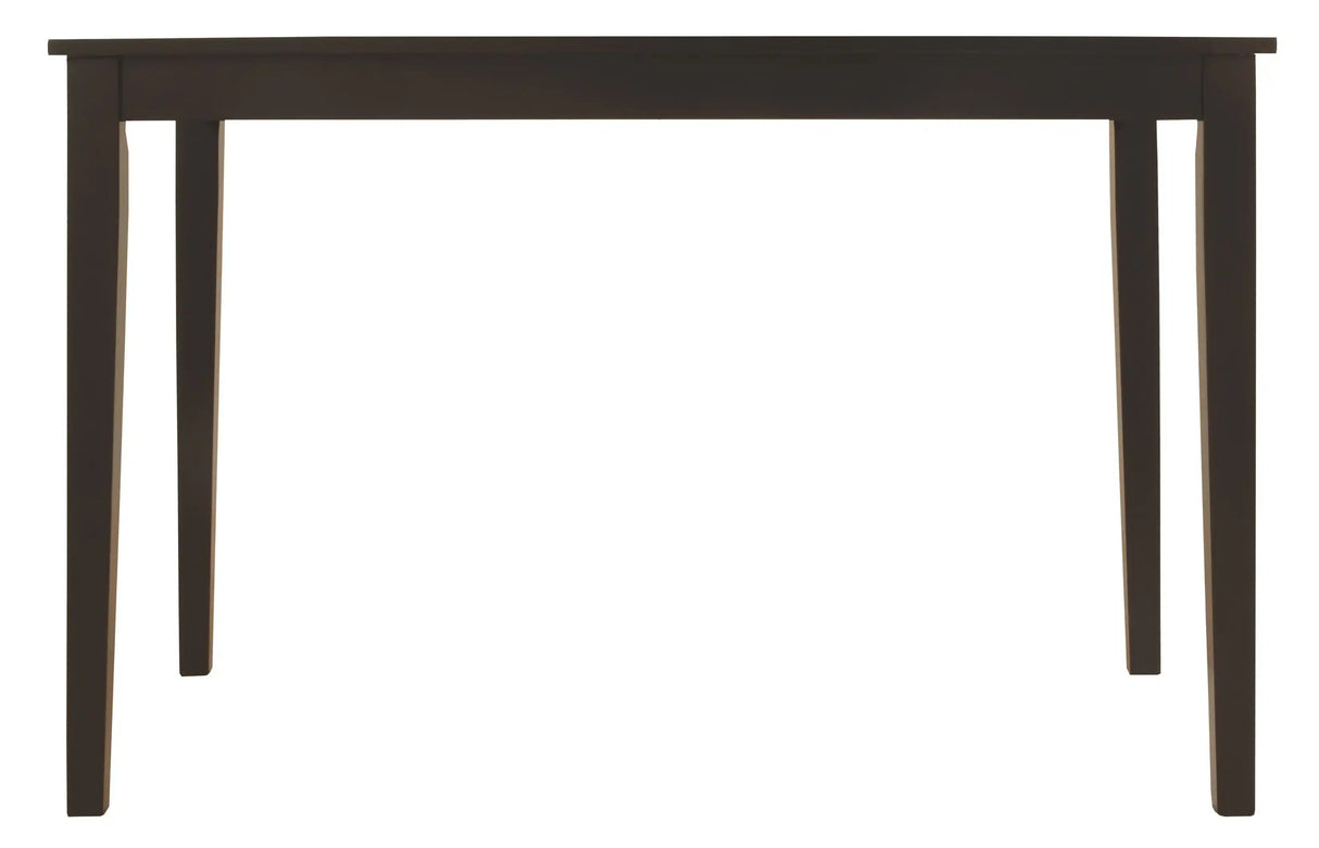 Kimonte - Rectangular Dining Room Table - Dark Brown - Best Buy Furniture