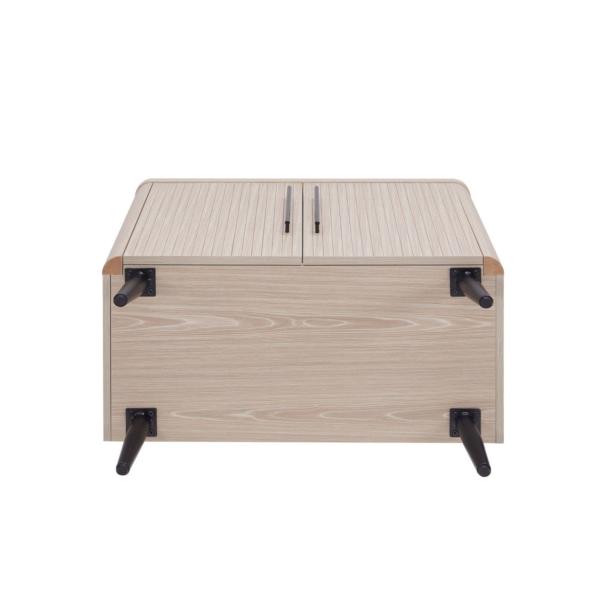 Jodie - Fluted Accent Cabinet - Oak