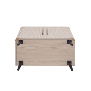 Jodie - Fluted Accent Cabinet - Oak