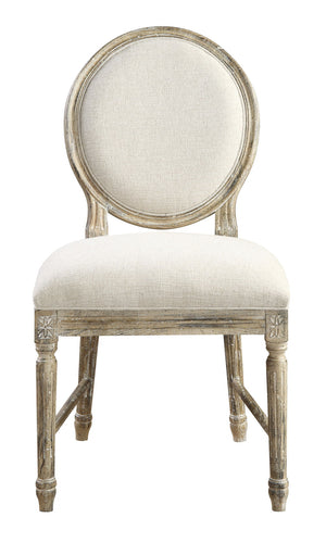 Upholstered Dining Chairs (Set of 2) - Brown