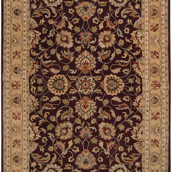 Cherryfield Burgundy 1024 Wool Area Rug
