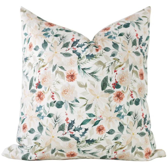 Laurel and Blush Cheyenne Floral Pillow Cover