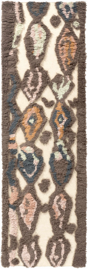 Brown Pink Nila Area Carpet - Clearance