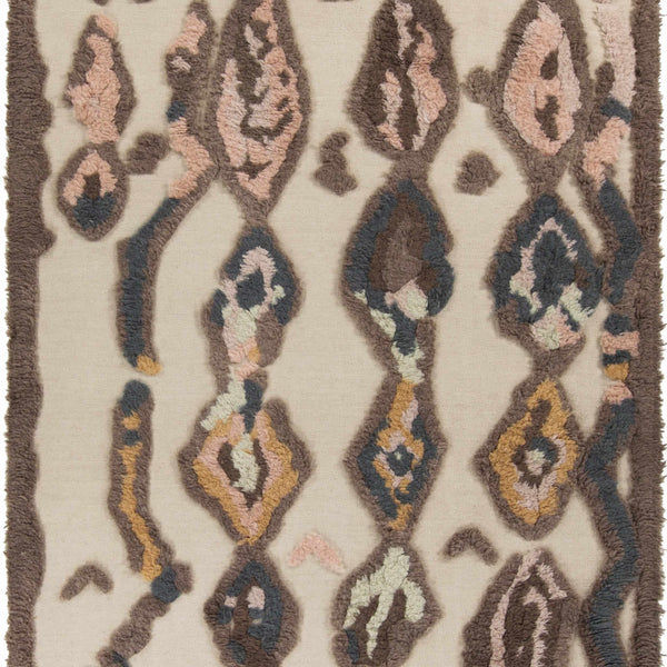 Brown Pink Nila Area Carpet - Clearance