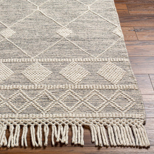Hemingway Wool Rug with Tassels - Clearance