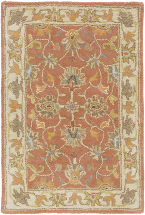 Caesar Hand Tufted Burnt Orange 1124 Wool Carpet