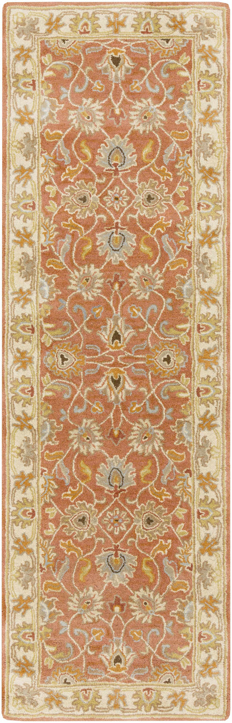 Caesar Hand Tufted Burnt Orange 1124 Wool Carpet
