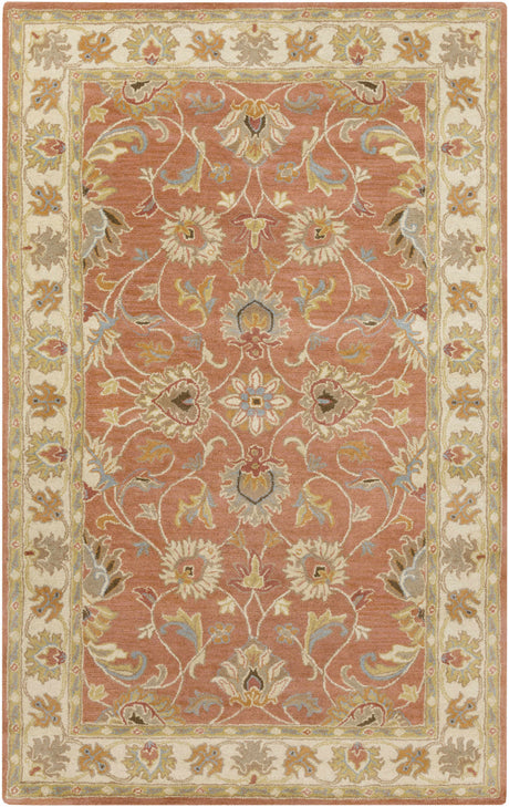 Caesar Hand Tufted Burnt Orange 1124 Wool Carpet