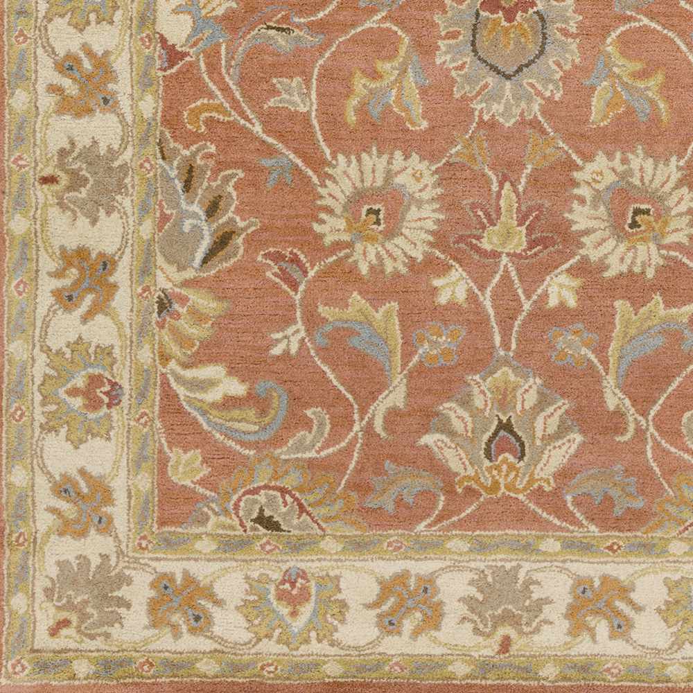 Caesar Hand Tufted Burnt Orange 1124 Wool Carpet