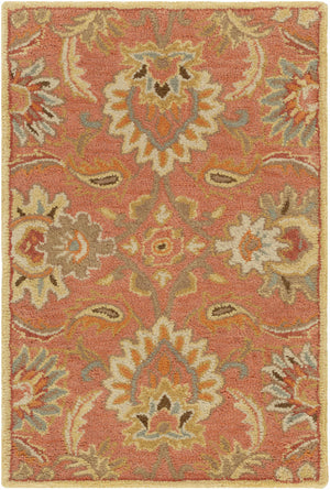 Chesterton Hand Tufted Orange 1112 Area Rug