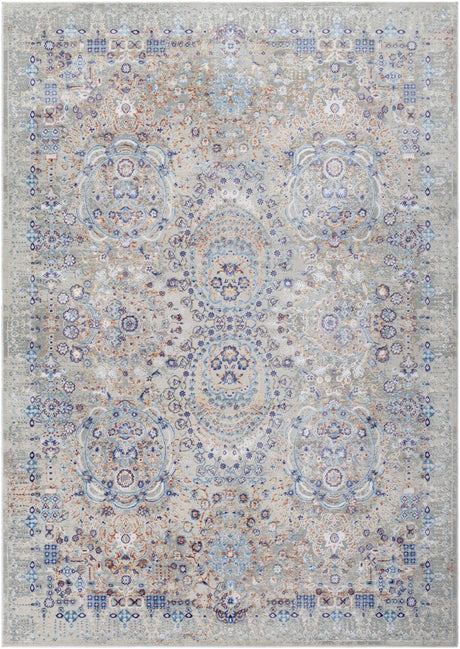 Aisha Abstract Premium Sheen Viscose Rug - Clearance