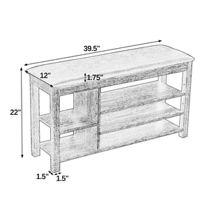 ChuangYuan Smart Home Height-Adjustable Shoe-Changing Bench - view 11