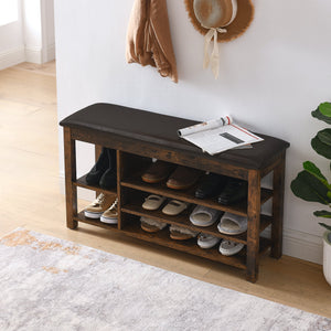 ChuangYuan Smart Home Height-Adjustable Shoe-Changing Bench - view 3
