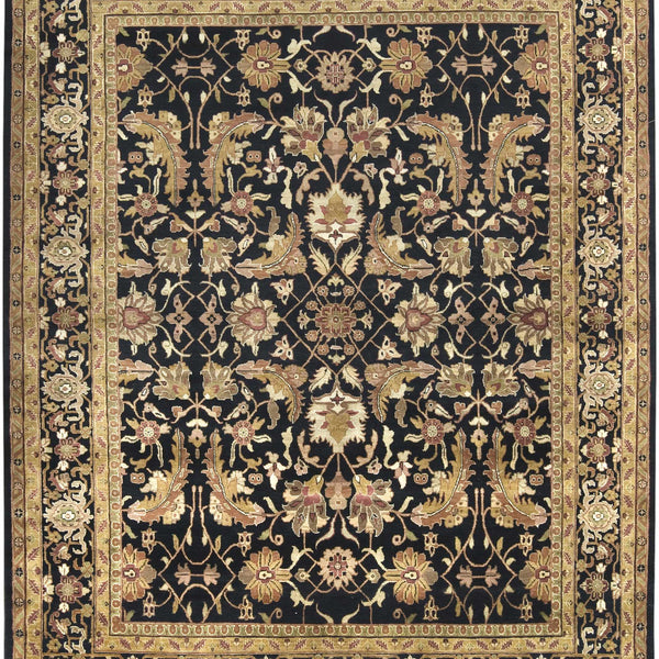 Black&Gold Premium Wool Rug - Clearance