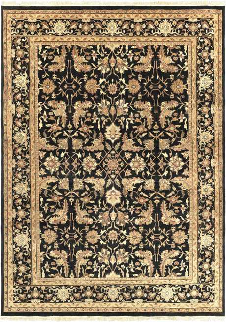 Black&Gold Premium Wool Rug - Clearance