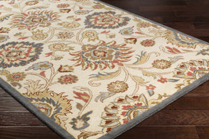 Conesus Hand Tufted Blue & Rust 1204  Area Rug - Clearance