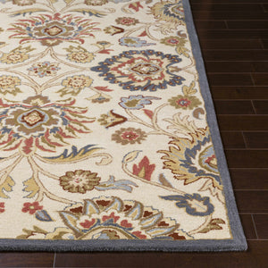 Conesus Hand Tufted Blue & Rust 1204  Area Rug - Clearance