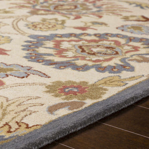 Conesus Hand Tufted Blue & Rust 1204  Area Rug - Clearance