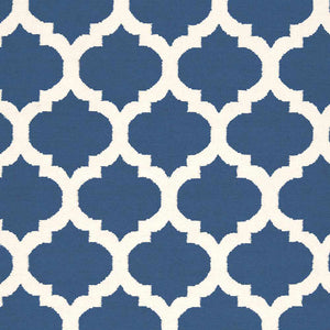 Centenary Navy Wool Area Rug - Clearance