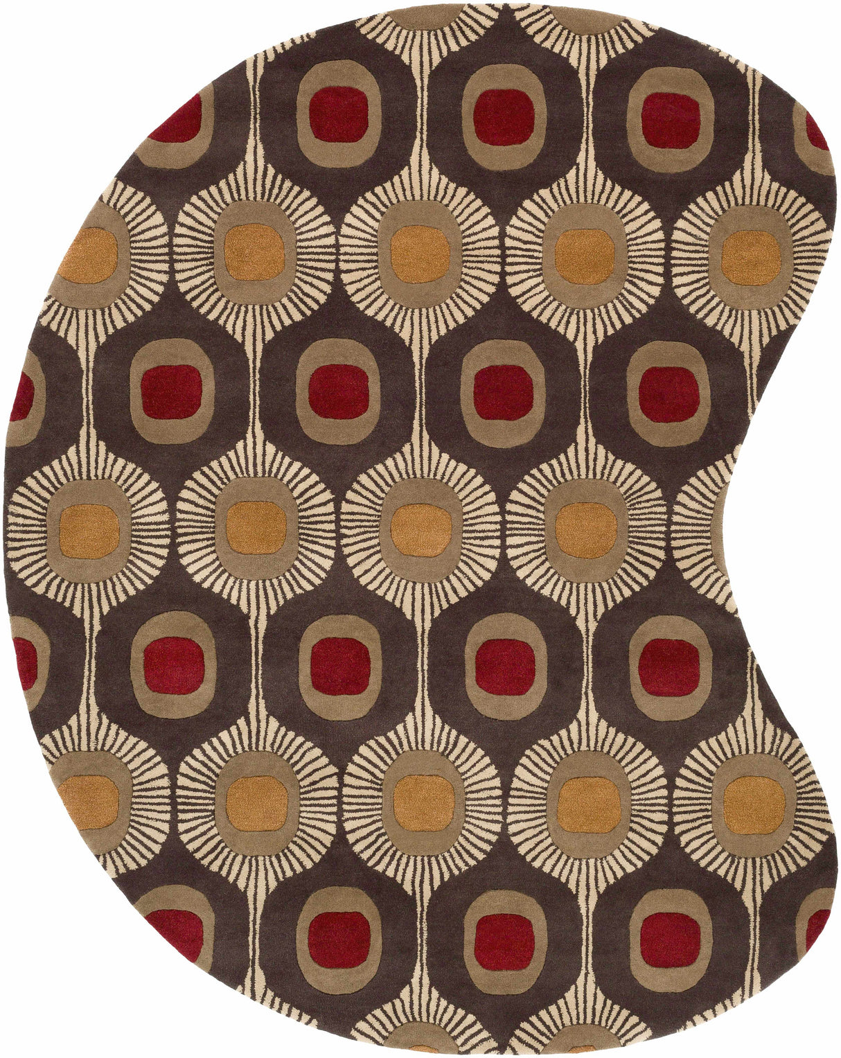 Canovanas Modern Wool Rug