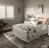 Coastal Reef Feather Reversible Quilt Set