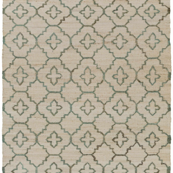 Coffeyville Handcrafted Fringed Jute Carpet - Clearance