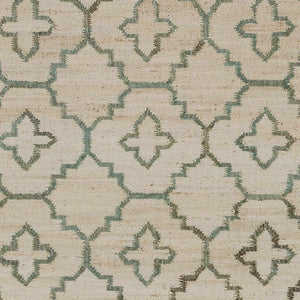 Coffeyville Handcrafted Fringed Jute Carpet - Clearance