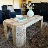 Burl Wood Coffee Table