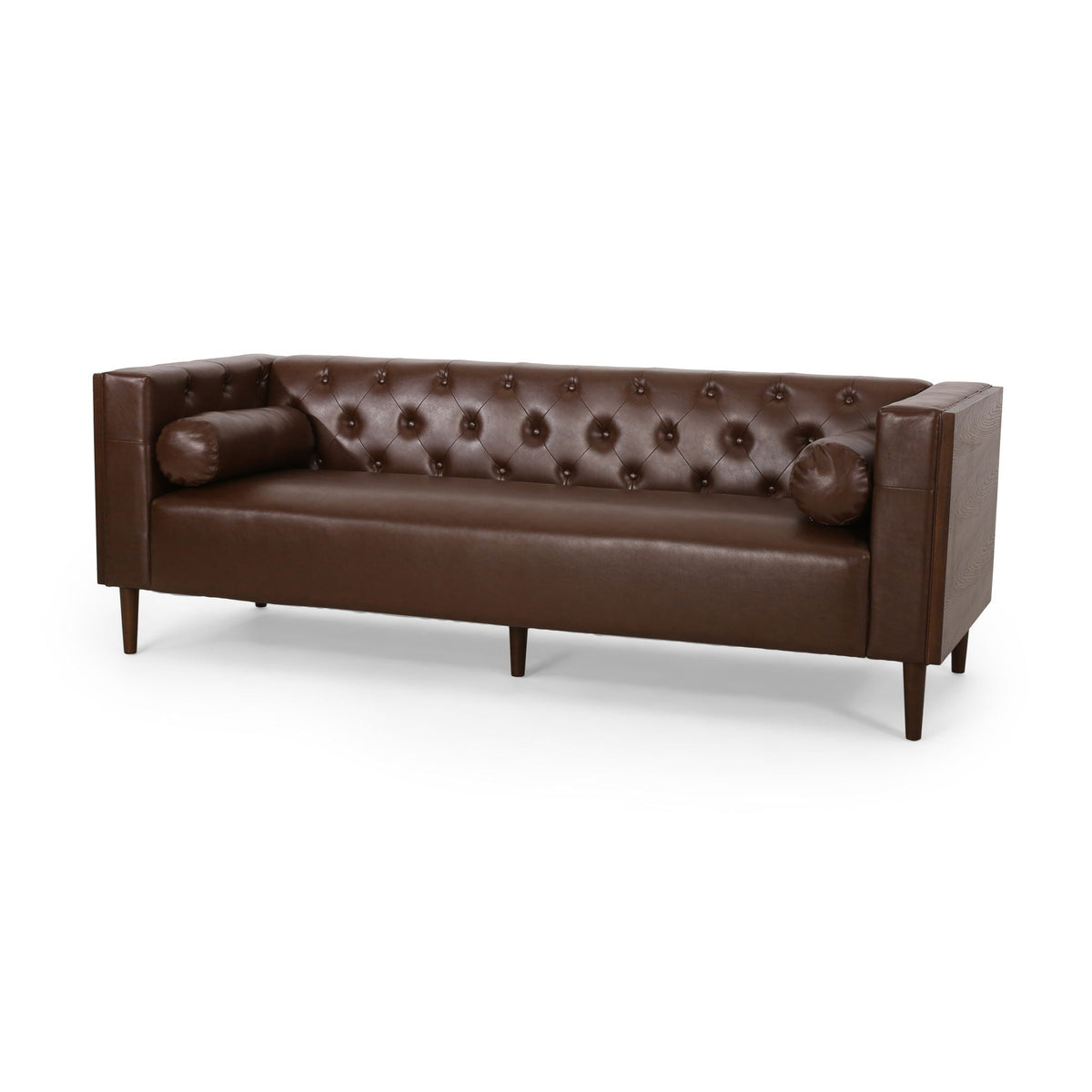 Contemporary 3 Seater Sofa with Tufted Design - view 9
