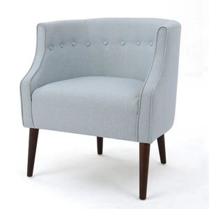 Contemporary Upholstered Club Chair With Button Tufting - Best Buy Furniture