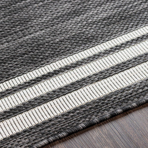 Coonamble Bordered Antrasit Rug