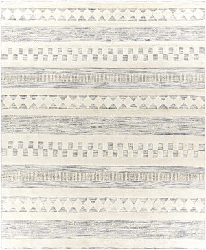 Corry Cream&Black Wool Rug - Clearance