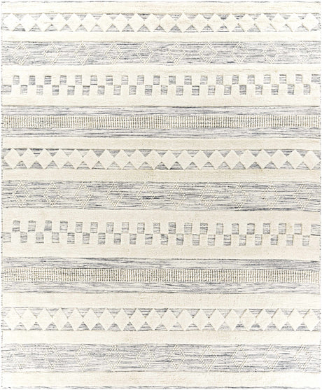 Corry Cream&Black Wool Rug - Clearance