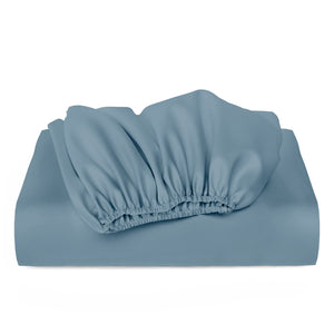 1500 Series Deep Pocket Fitted Bed Sheet Only - Peacock Blue | Cosy House Collection