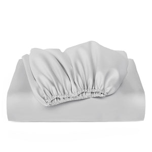 1500 Series Deep Pocket Fitted Bed Sheet Only - Silver | Cosy House Collection
