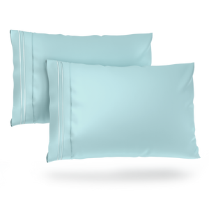 Everyday Pillowcases - Baby Blue | Cosy House Collection