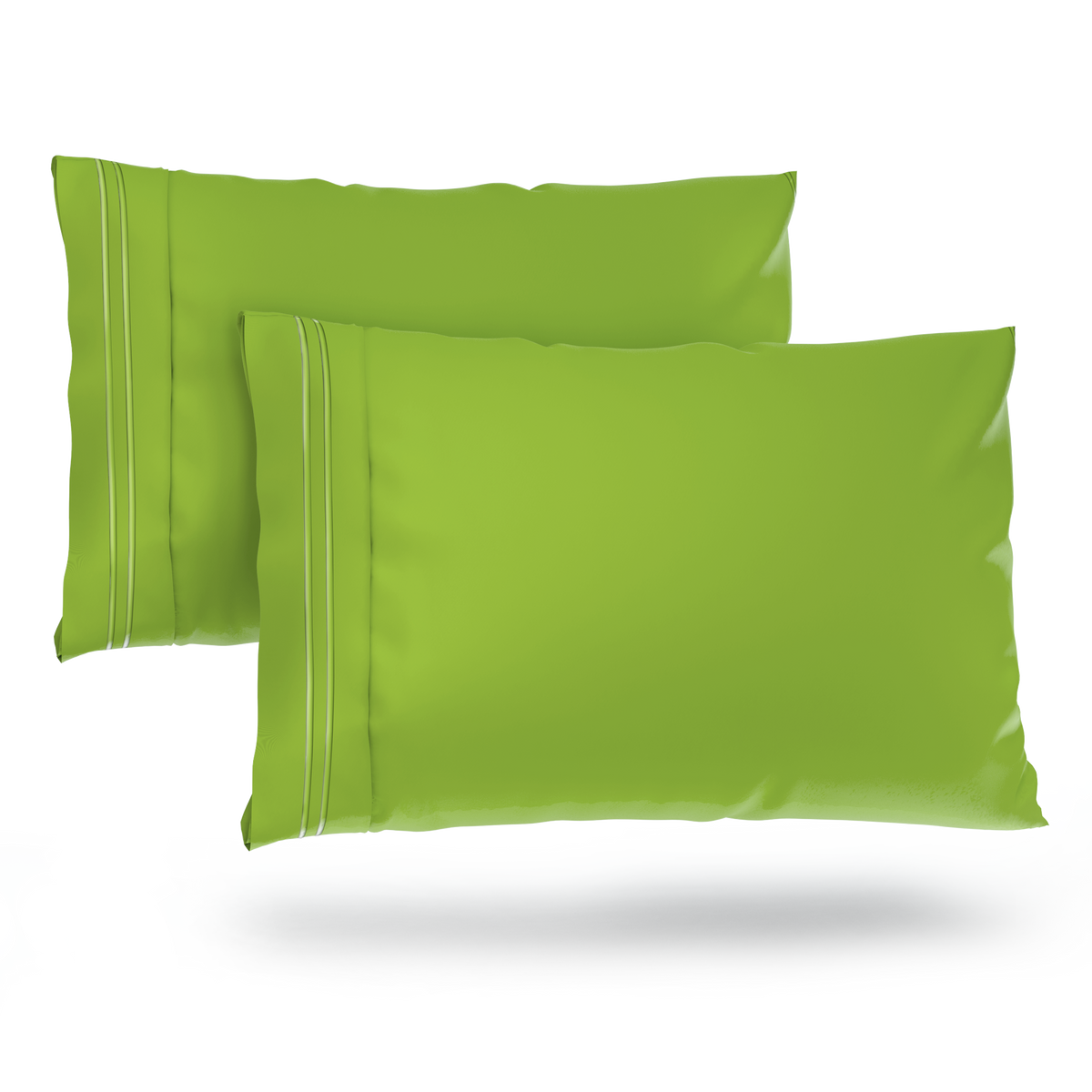 Everyday Pillowcases - Lime Green | Cosy House Collection