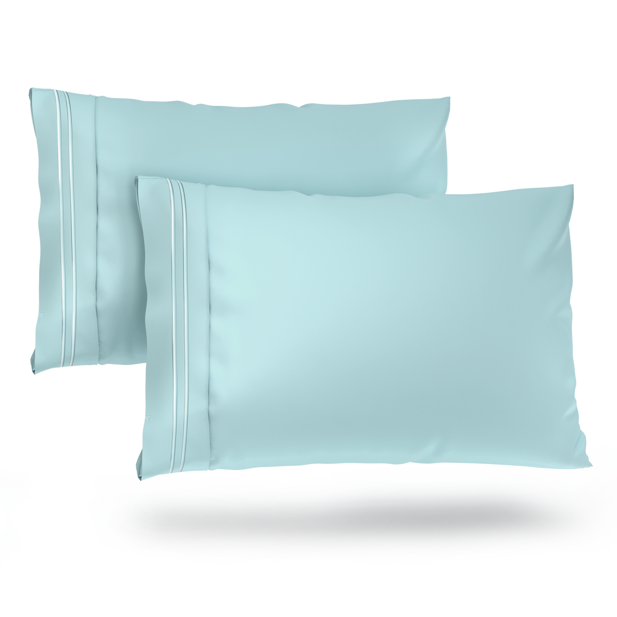 Everyday Pillowcases - Pastel Blue | Cosy House Collection