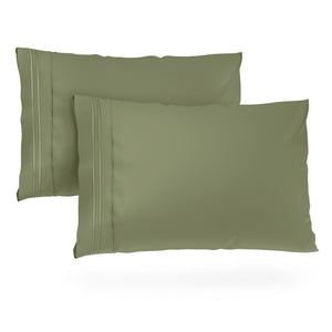 Everyday Pillowcases - Sage Green | Cosy House Collection